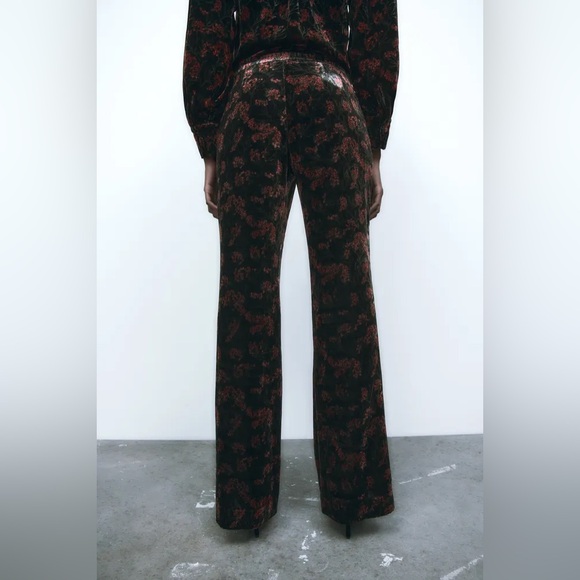 Zara the charlotte Velvet pant - Picture 3 of 6